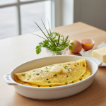 Omelette aux fines herbes du jardin - Recette restauration collective