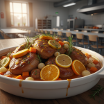 Osso buco aux agrumes - Recette restauration collective