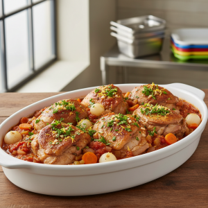 Osso buco de dinde - Recette restauration collective