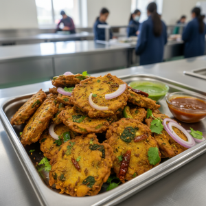 Pakoras (beignets indiens) - Recette restauration collective