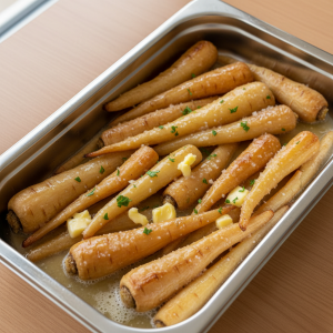 Panais glacés au beurre - Recette restauration collective