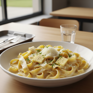 Pappardelle à la crème - Recette restauration collective