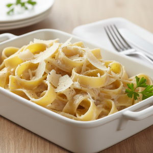 Pappardelle à la crème - Recette restauration collective