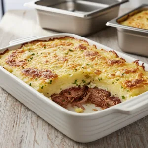 Parmentier de canard - Recette restauration collective