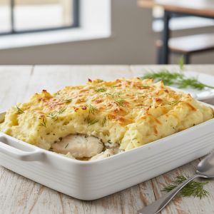 Parmentier de poisson - Recette restauration collective