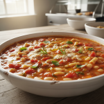 Pasta e fagioli - Recette restauration collective