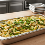 Pasta primavera - Recette restauration collective