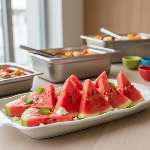 Pastèque nature - Recette restauration collective