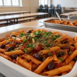 Penne à la puttanesca - Recette restauration collective