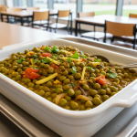 Petits pois au curry indien - Recette restauration collective