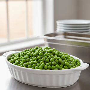 Petits pois vapeur - Recette restauration collective