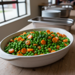 Petits pois-carottes au beurre persillé - Recette restauration collective