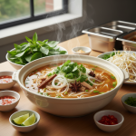 Phở gà - Recette restauration collective