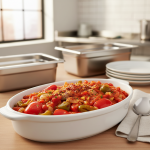 Piperade basquaise - Recette restauration collective