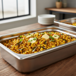 Poêlée de maïs au curry - Recette restauration collective