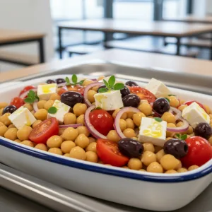 Pois chiches à la grecque (chaude) - Recette restauration collective