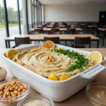 Pois chiches crémeux à la crème de sésame (tahini) - Recette restauration collective
