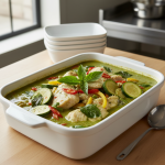 Poisson curry thaï - Recette restauration collective