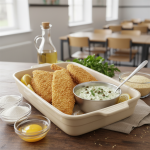 Poisson pané sauce tartare - Recette restauration collective