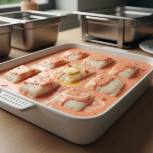 Poisson sauce aurore - Recette restauration collective