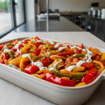 Poivrons à la hongroise au paprika - Recette restauration collective