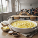 Polenta au beurre et parmesan - Recette restauration collective