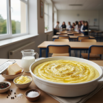 Polenta au beurre et parmesan - Recette restauration collective