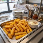Polenta frite (Polenta Fries) - Recette restauration collective