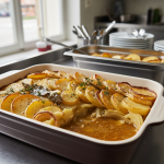 Pommes boulangères au beurre - Recette restauration collective