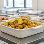 Pommes de terre à la moutarde - Recette restauration collective