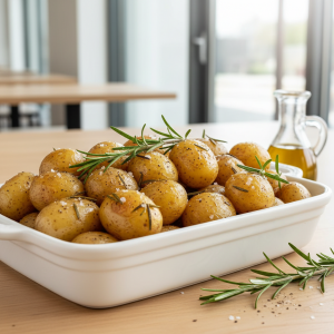 Pommes de terre en robe des champs - Recette restauration collective