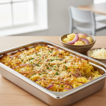 Pommes de terre façon rösti au four - Recette restauration collective