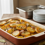 Pommes de terre fondantes - Recette restauration collective