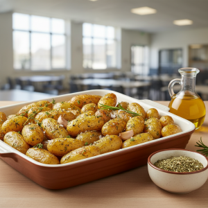 Pommes de terre grenaille - Recette restauration collective