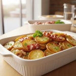 Pommes de terre lyonnaises enrichies - Recette restauration collective