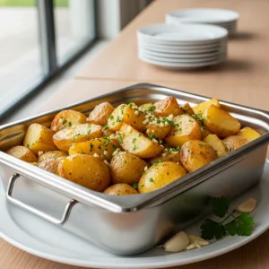 Pommes de terre rissolées - Recette restauration collective