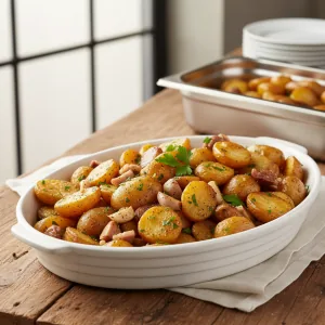 Pommes de terre sarladaises - Recette restauration collective