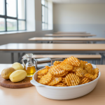 Pommes gaufrettes - Recette restauration collective