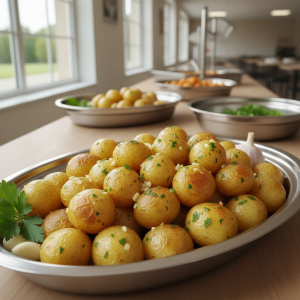 Pommes noisette - Recette restauration collective