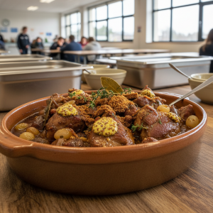 Porc à la bière flamande - Recette restauration collective