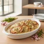 Porc à la crème - Recette restauration collective