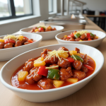 Porc aigre-doux - Recette restauration collective