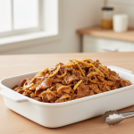 Porc au gingembre japonais - Recette restauration collective