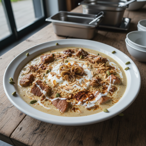 Porc korma - Recette restauration collective