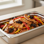 Porc sauté à la chinoise - Recette restauration collective