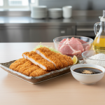 Porc tonkatsu (porc pané japonais) - Recette restauration collective