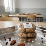 Portion de 2 cookies - Recette restauration collective
