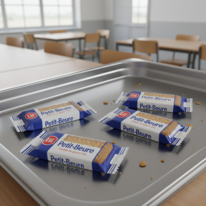 Portion de 3 petits-beurre - Recette restauration collective