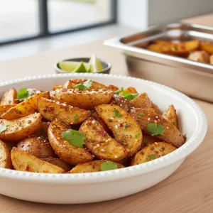 Potatoes épicées - Recette restauration collective