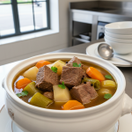 Pot-au-feu en soupe - Recette restauration collective
